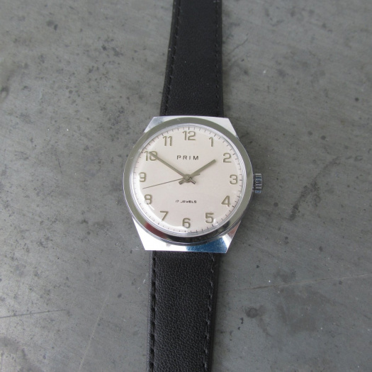 Náramkové hodinky PRIM z roku 1974 v parádním nenošeném stavu !