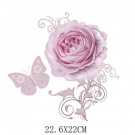 Nažehlovací obrázek růže 23*22 cm