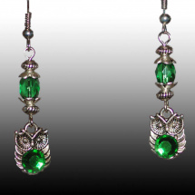Sovičky s krystaly ve 2 variantách zelené